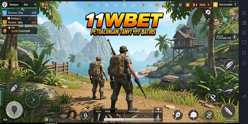 Screenshot gameplay 11WBET yang menunjukkan eksplorasi dunia terbuka yang menakjubkan.