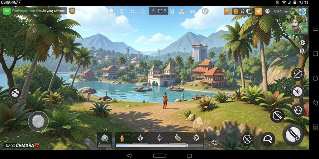 Tampilan gameplay CEMARA77 yang menarik dan interaktif.