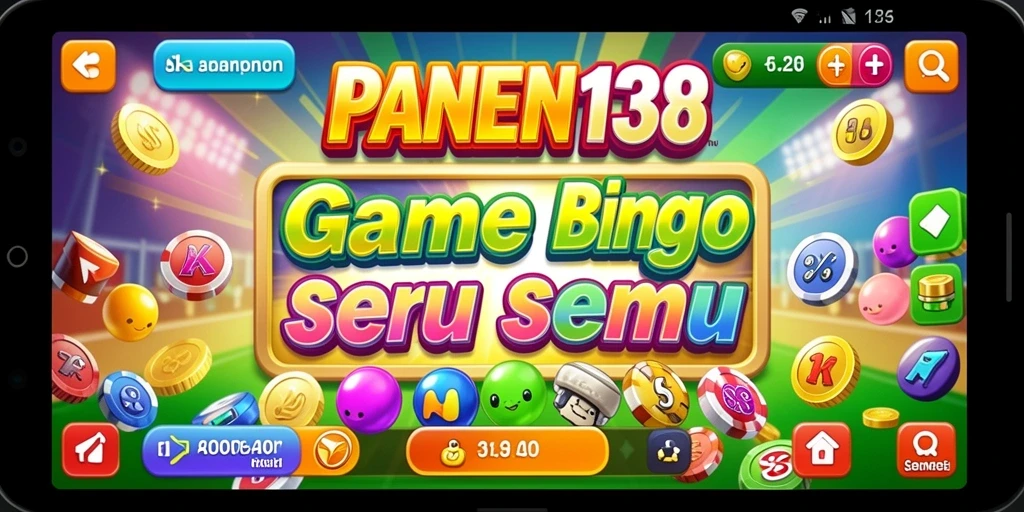 Tampilan gameplay PANEN138 yang menarik dan interaktif di Bingo.