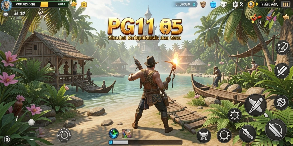 Screenshot PG11 menampilkan gameplay simulasi yang realistis dan interaktif.